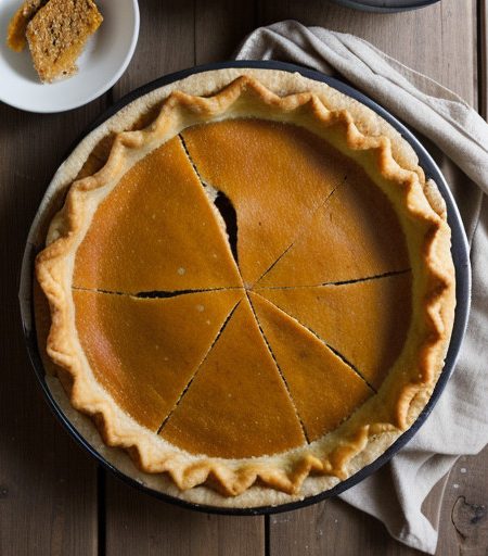 Sweet Potato Pie - VLF (Ovo-Lacto recipe image