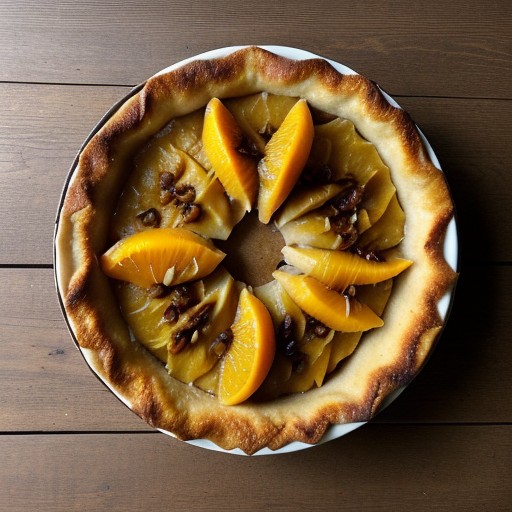 Sweet Potato Pierogies Glazed W/Raisins, Pineapple &Oranges recipe image