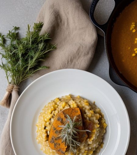 Sweet Potato Risotto recipe image