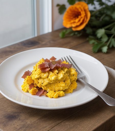 Sweet Potato Scrambled Eggs recipe image