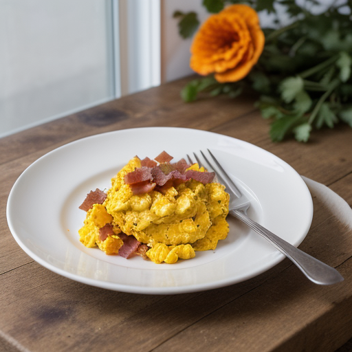 Sweet Potato Scrambled Eggs recipe image