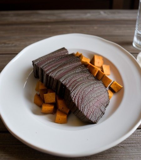 Sweet-Potato Tzimmes recipe image