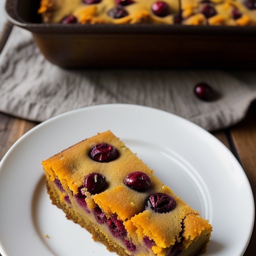 Sweet Potato/Cranberry Bake recipe image
