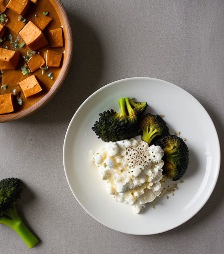 Sweet Potatoes & Broccoli recipe image