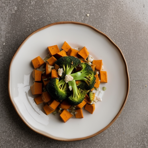 Sweet Potatoes and Broccoli recipe image