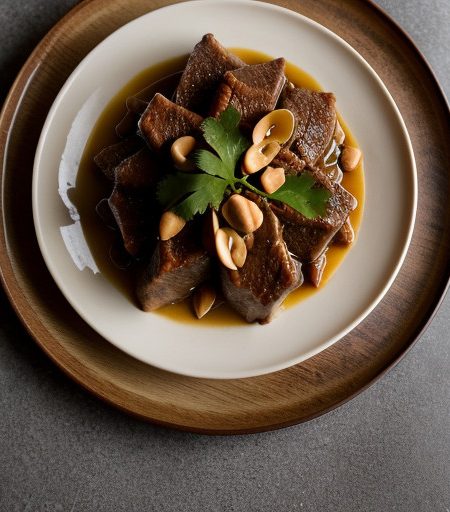 Sweet & Pungent Lotus Root With Pork recipe image