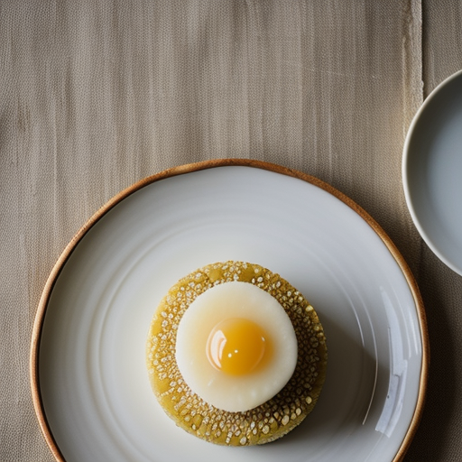 Sweet Rice Cakes Stuffed With Yellow Beans recipe image