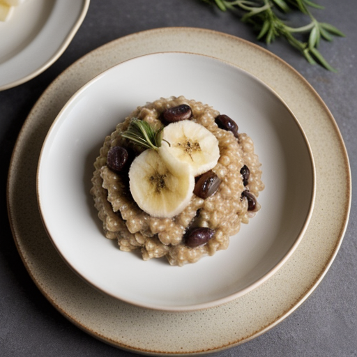 Sweet Risotto With Exotic Bananas recipe image