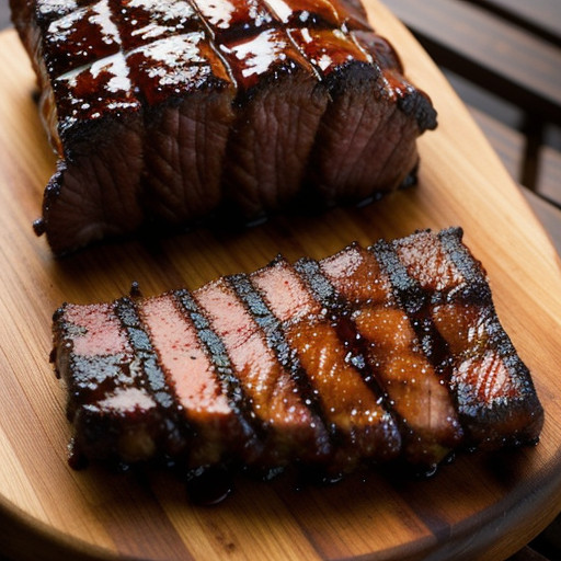 Sweet-Sour Barbecued Ribs recipe image