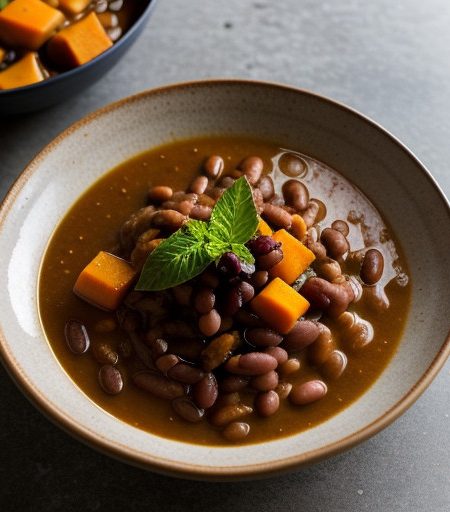 Sweet & Sour Bean Stew recipe image