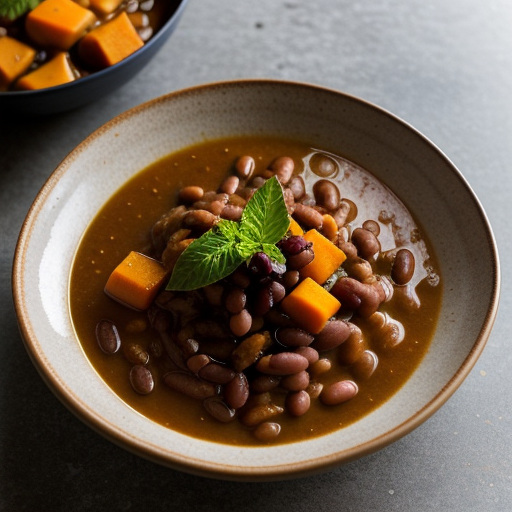 Sweet & Sour Bean Stew recipe image