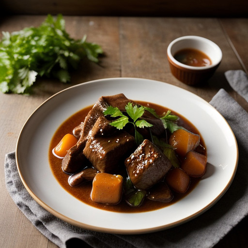 Sweet-Sour Beef Stew recipe image