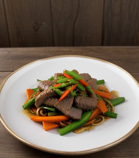 Sweet & Sour Beef Stir Fry recipe image