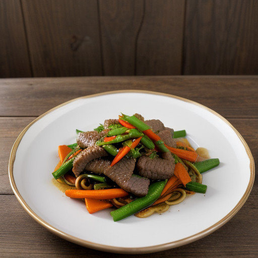 Sweet & Sour Beef Stir Fry recipe image