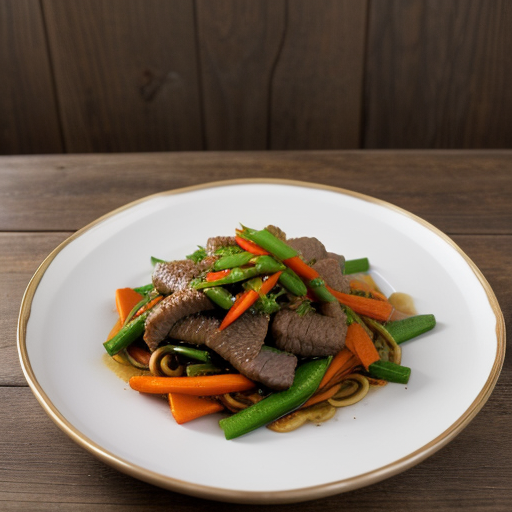 Sweet & Sour Beef Stir Fry recipe image