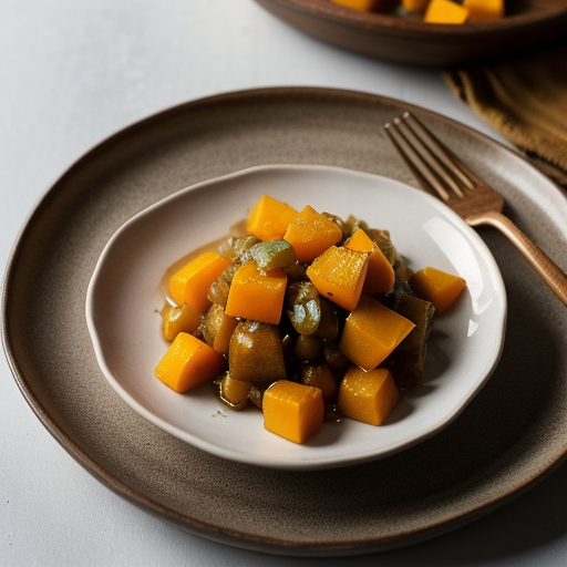 Sweet & Sour Butternut Squash recipe image