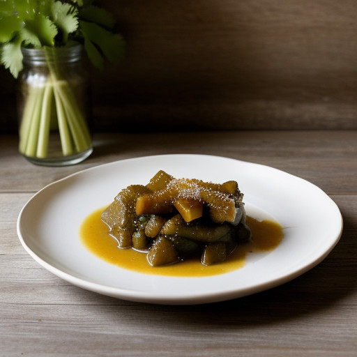 Sweet & Sour Celery recipe image