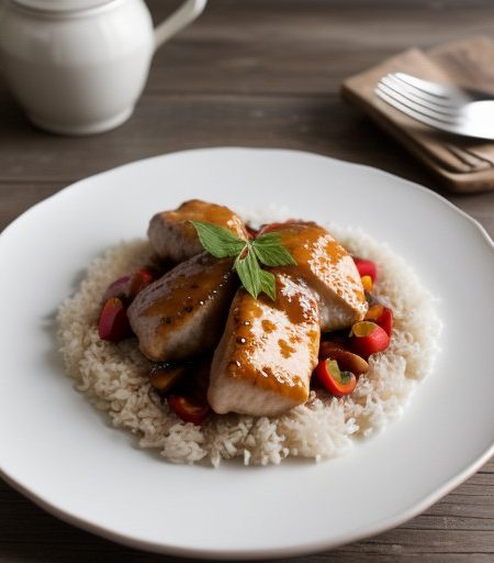 Sweet & Sour Chicken Breasts recipe image