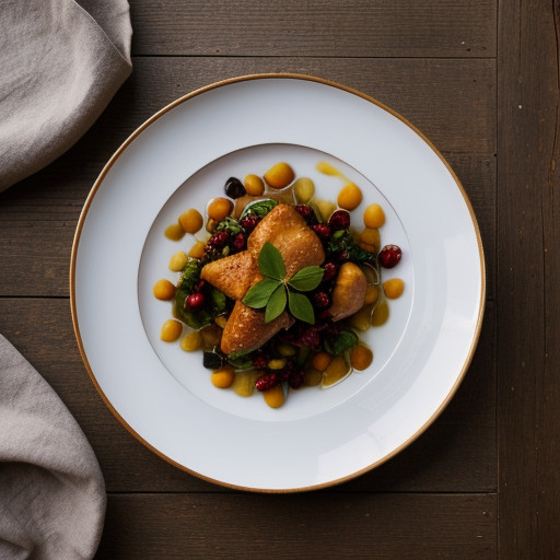 Sweet & Sour Chicken -Cranberries recipe image