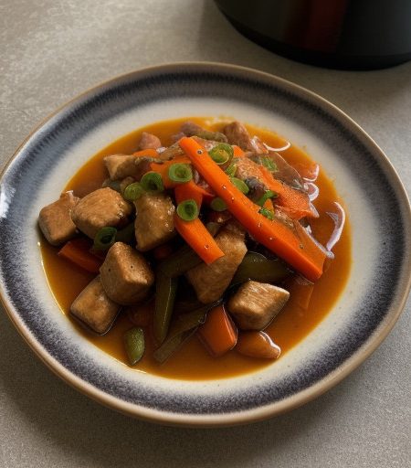Sweet & Sour Chicken Crock Pot recipe image