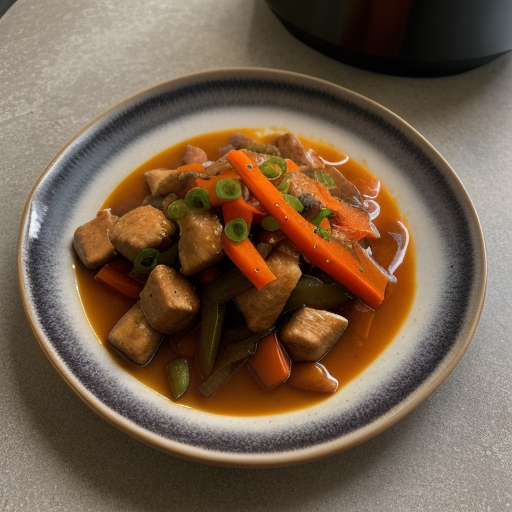 Sweet & Sour Chicken Crock Pot recipe image