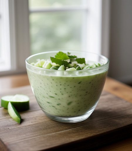 Sweet & Sour Cucumber Salad recipe image
