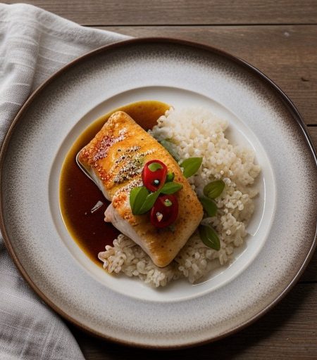 Sweet & Sour Halibut recipe image