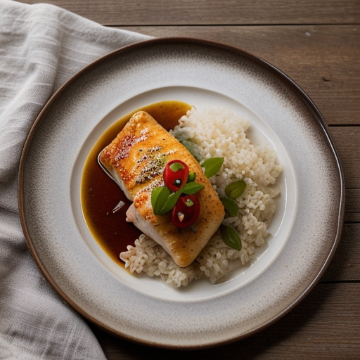 Sweet & Sour Halibut recipe image