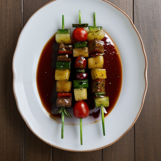 Sweet & Sour Kabobs recipe image