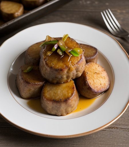Sweet-Sour Kraut & Chops recipe image