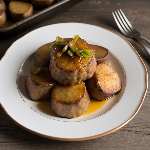 Sweet-Sour Kraut & Chops recipe image