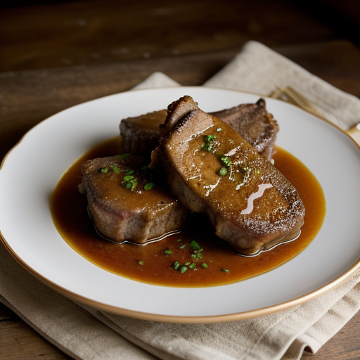 Sweet & Sour Lamb Chops recipe image