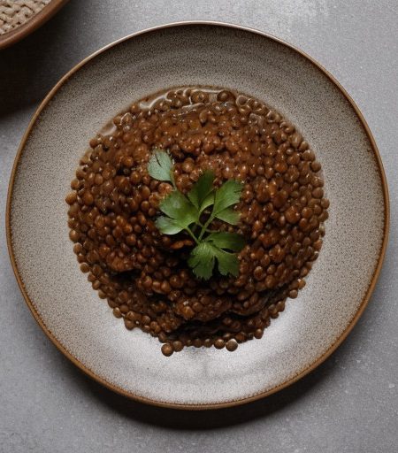 Sweet & Sour Lentils With Brown Rice recipe image
