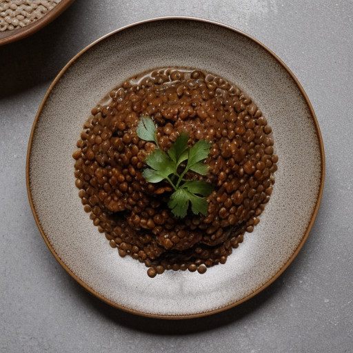 Sweet & Sour Lentils With Brown Rice recipe image