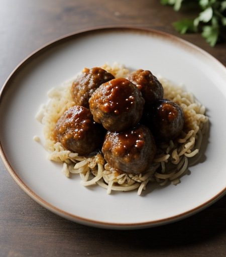 Sweet & Sour Meatballs ... Stuart recipe image