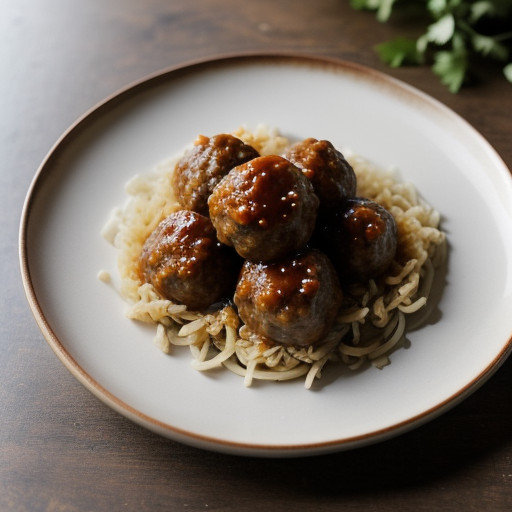 Sweet & Sour Meatballs ... Stuart recipe image