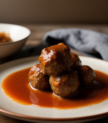 Sweet & Sour Meatballs recipe image