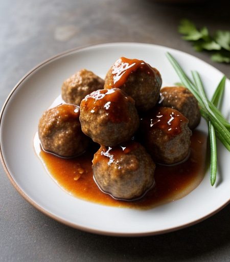 Sweet-Sour Meatballs Oriental recipe image