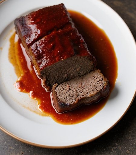 Sweet & Sour Meatloaf recipe image