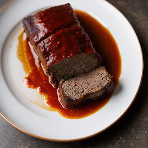 Sweet & Sour Meatloaf recipe image
