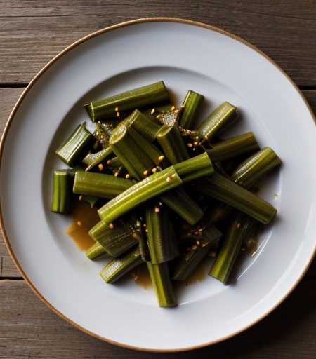 Sweet & Sour Okra recipe image