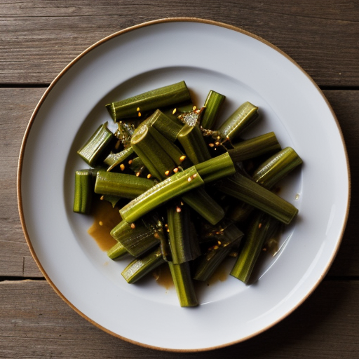 Sweet & Sour Okra recipe image