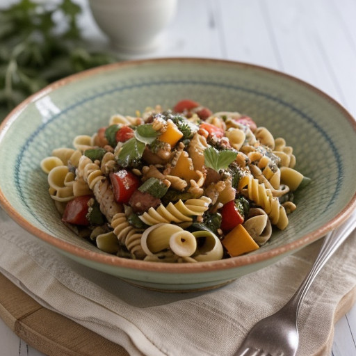 Sweet & Sour Pasta Salad recipe image
