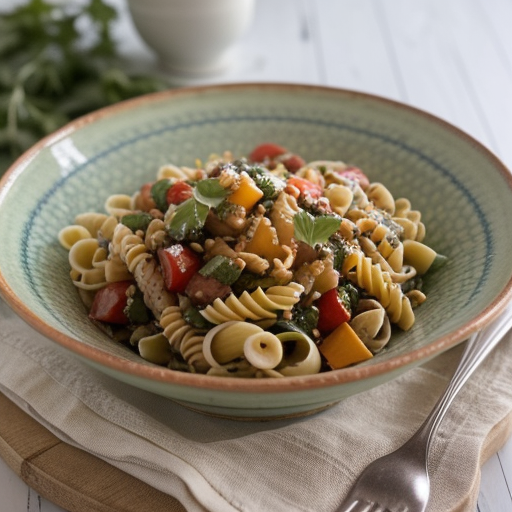 Sweet & Sour Pasta Salad recipe image