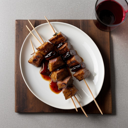 Sweet & Sour Pork Kabobs recipe image