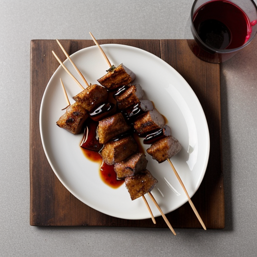Sweet & Sour Pork Kabobs recipe image
