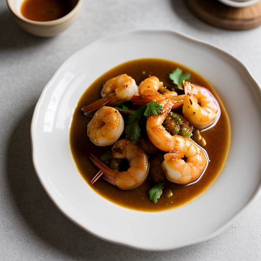 Sweet & Sour Prawns recipe image