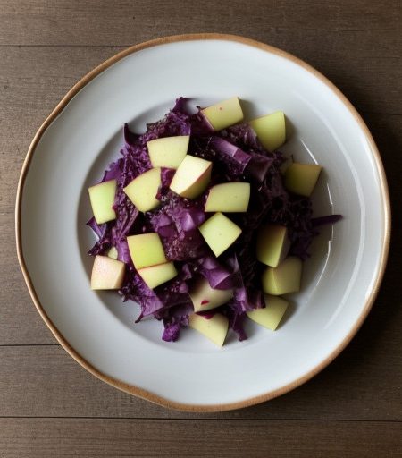 Sweet & Sour Red Cabbage & Apples recipe image