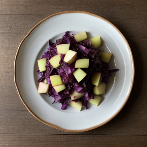 Sweet & Sour Red Cabbage & Apples recipe image