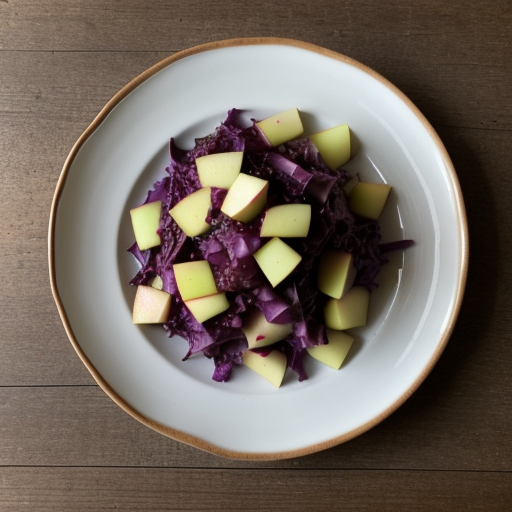 Sweet & Sour Red Cabbage & Apples recipe image